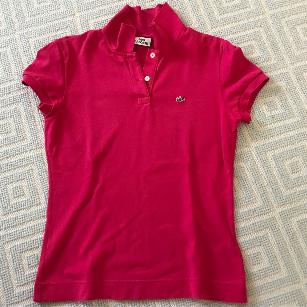 Lacoste Polo Hot Pink